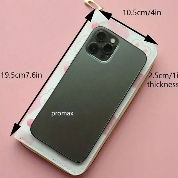 NEW!  Sanrio Wallet "B" Hello Kitty & Tiny Chum - Picture 3 of 4